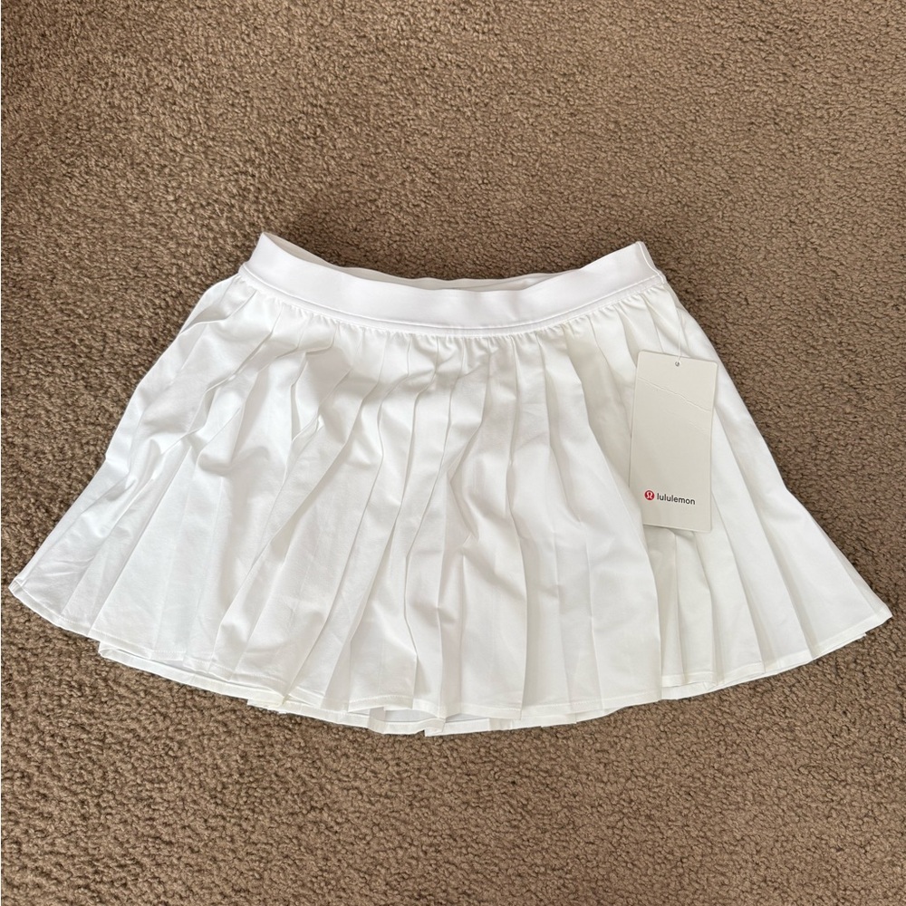 lululemon athletica Crisp White Mini Skirt